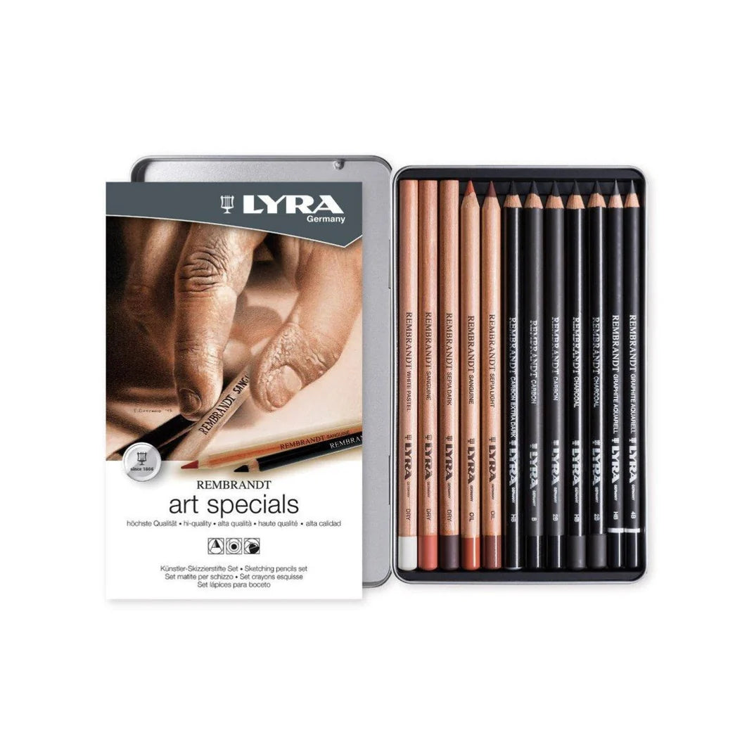 LYRA Specialist Drawing Assortment - Tin of 12