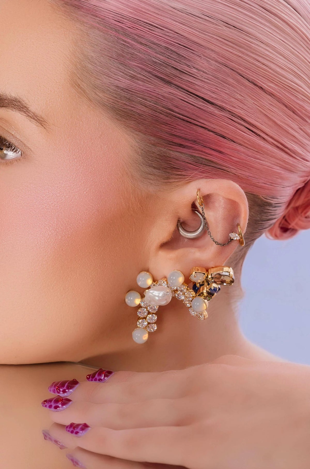 Octopearl Earrings