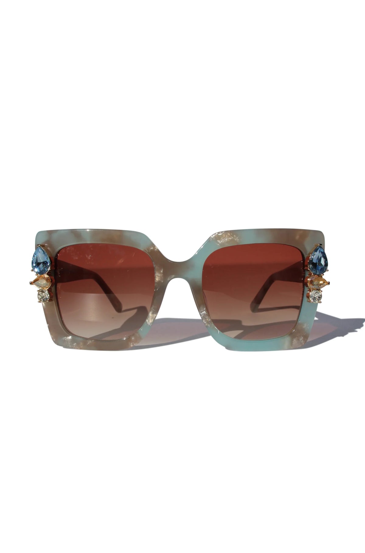 Skyshine Blue Marble Sunglasses