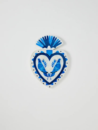 Pajaro Heart Blue