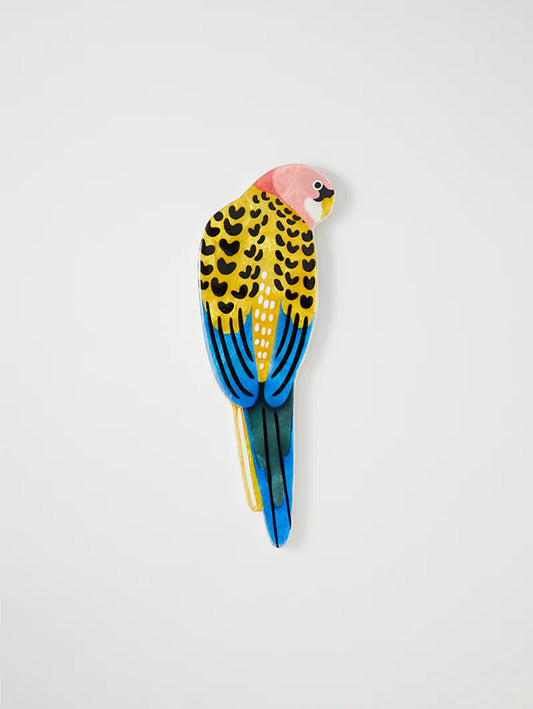 Aerial Yellow Rosella  Wall Art
