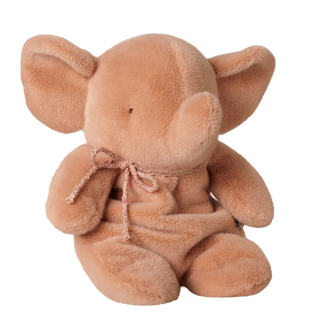 Elephant Plush Medium Vintage Rose