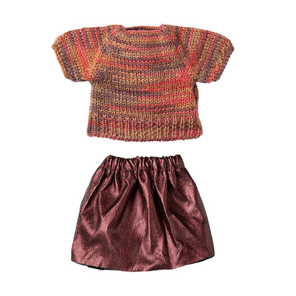 Skirt and Knitted Blouse Mum Mouse