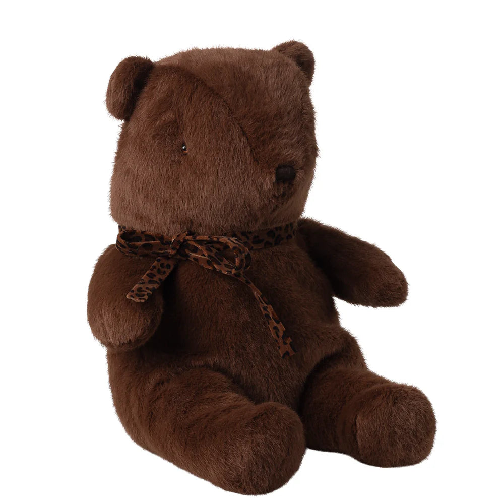 Teddy Bear Plush Medium Dark Chocolate