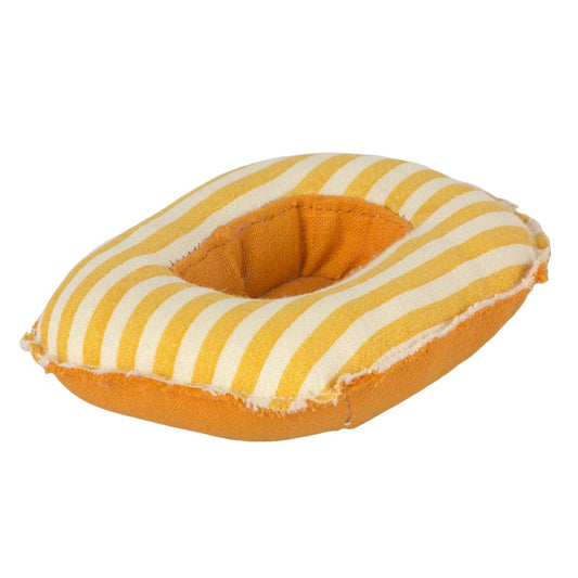 Mouse Rubber Boat Small Yellow Stripes