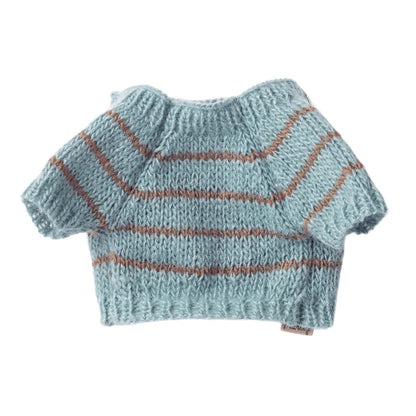 Puppy Supply Small Sweater Dusty Blue