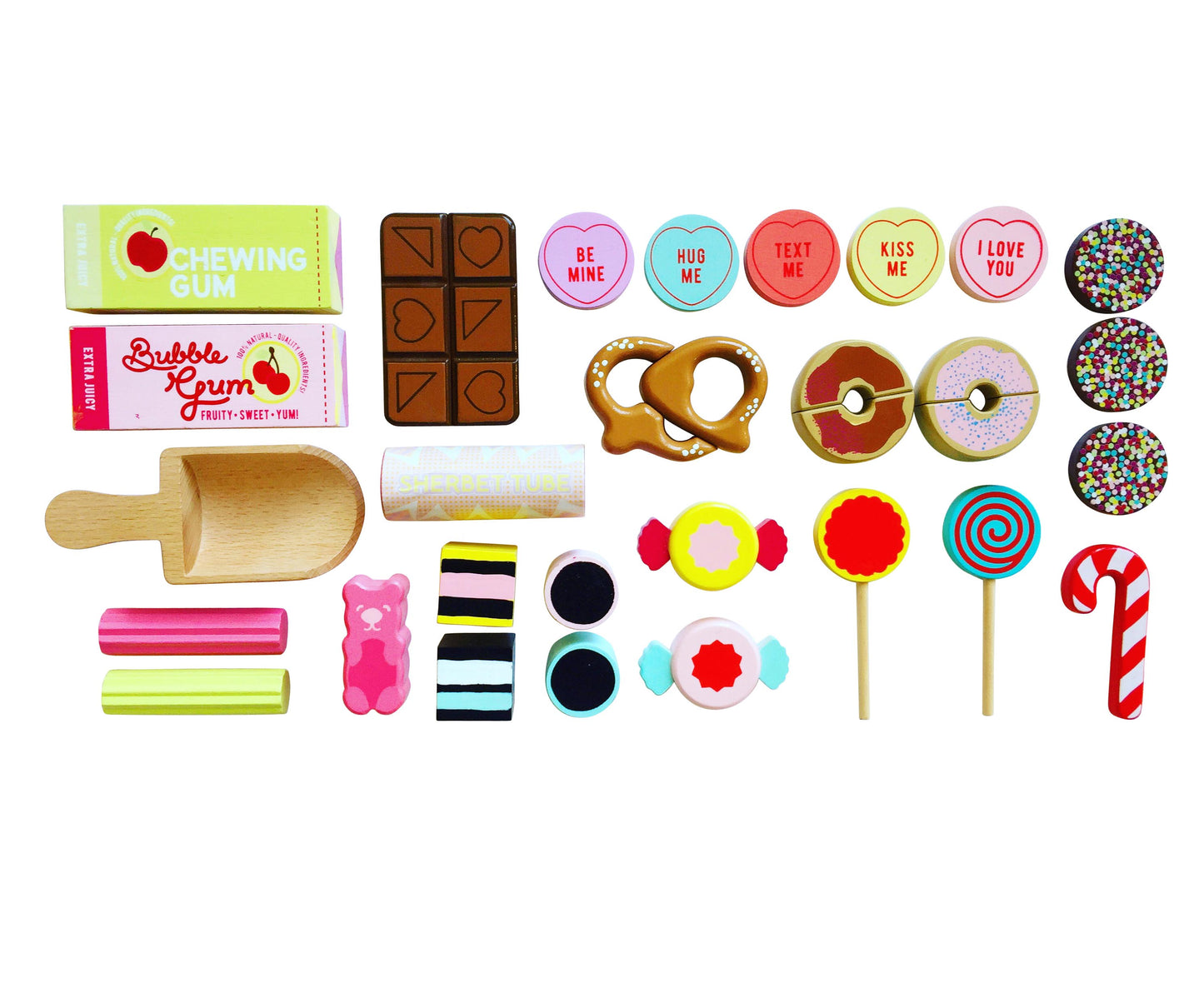 Wooden Toy Candy Jar