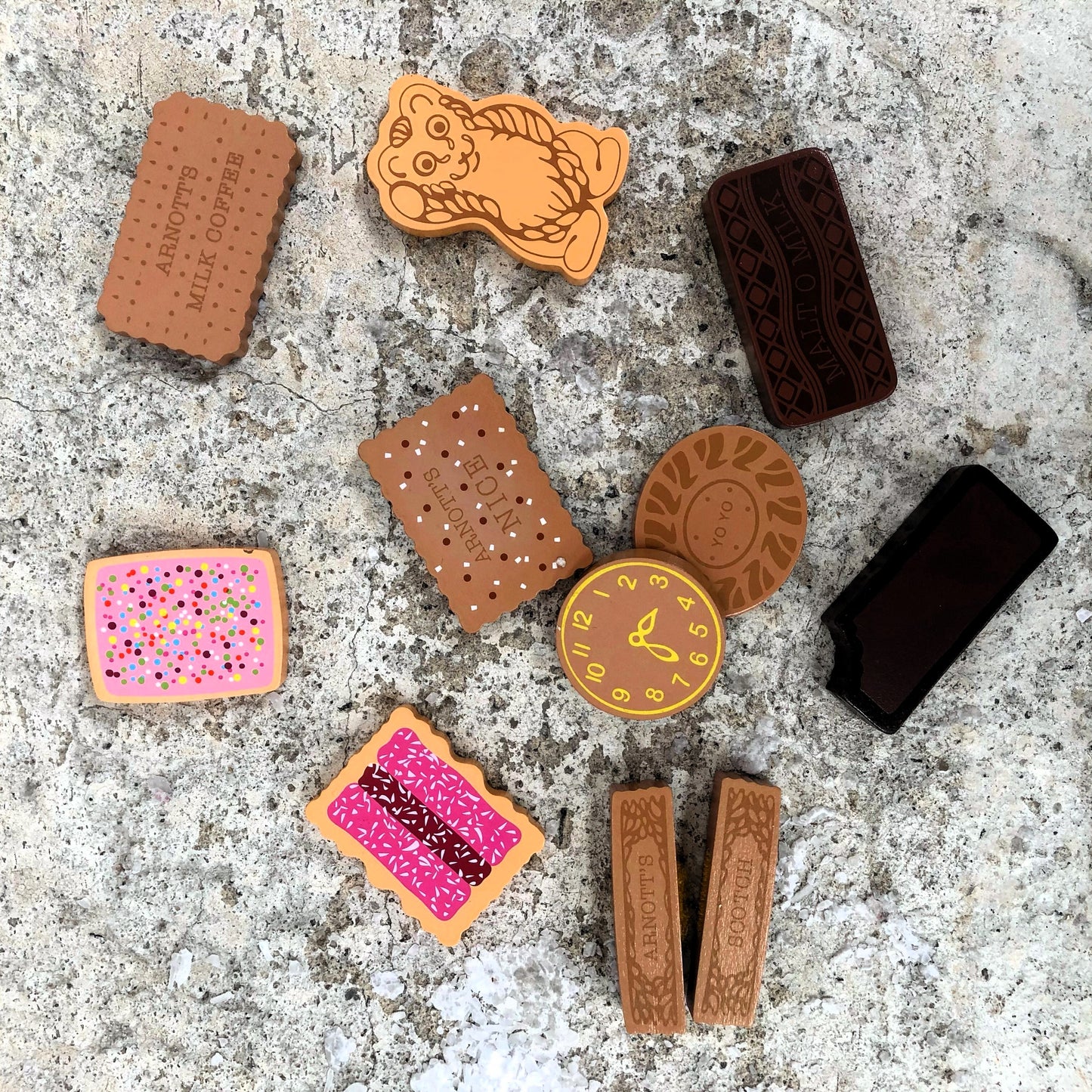 Wooden Toy Australian Arnott's Biscuits