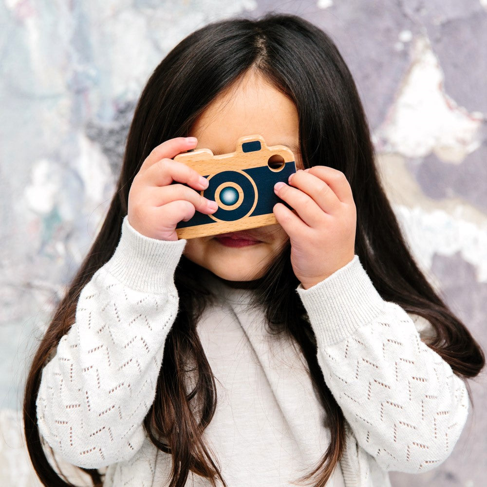 Wooden Mini Play Camera
