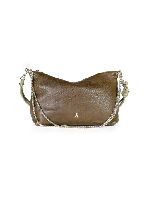 Mallow Leather Bag ~ Bubble Umber