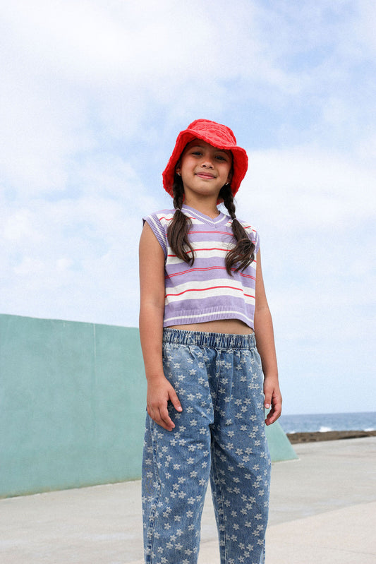 Daisy Denim Balloon Pant