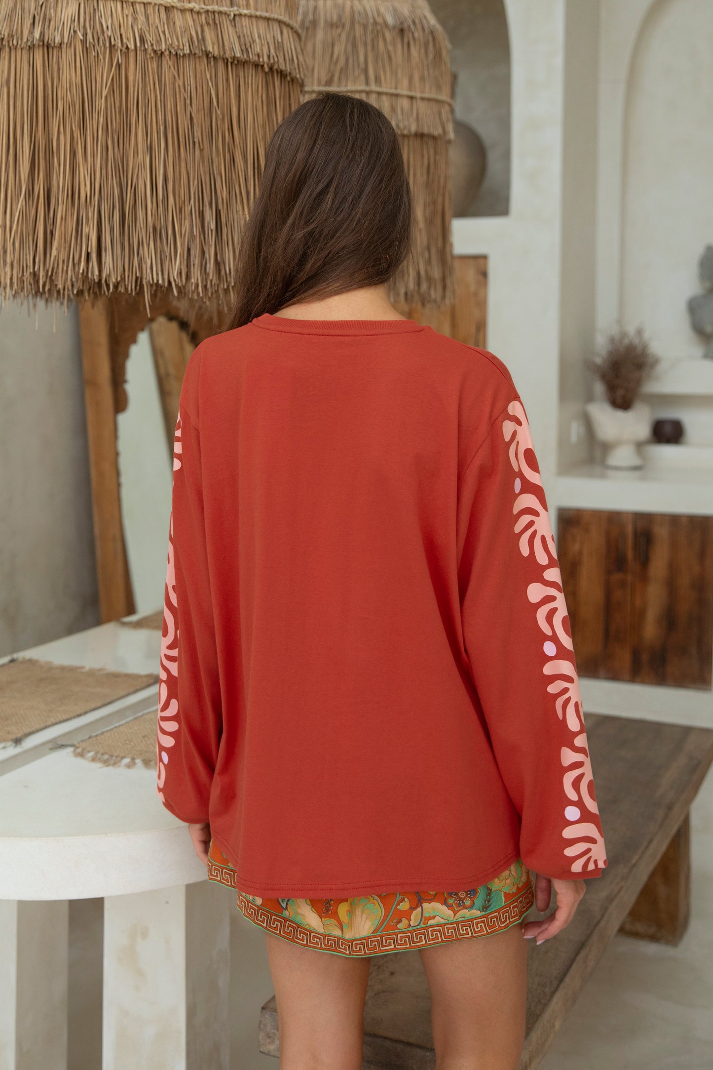 Golden Hour Longsleeve Tee ~ Sienna