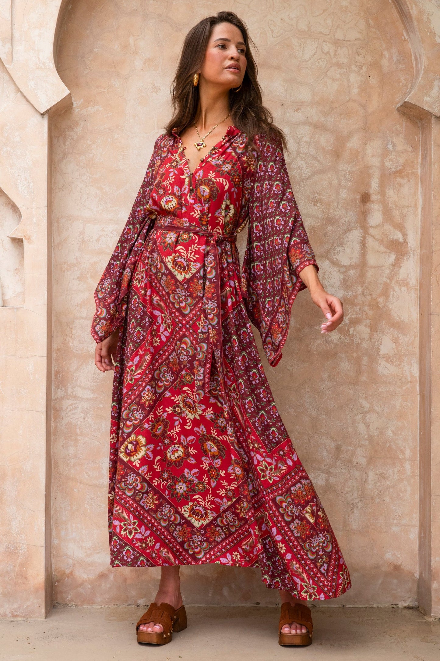 Dreamweaver Gown ~ Pomegranate