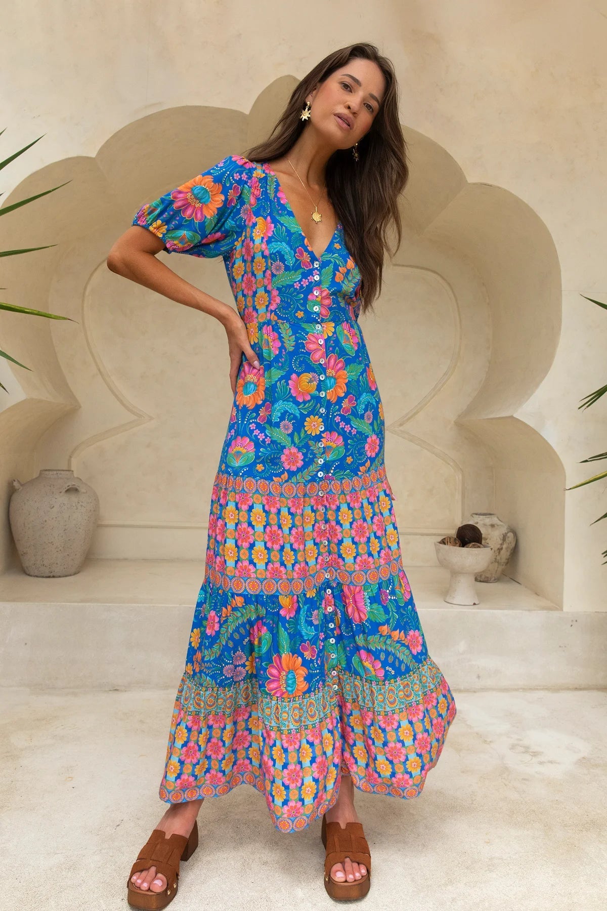 Golden Years Maxi Dress ~ Mirage