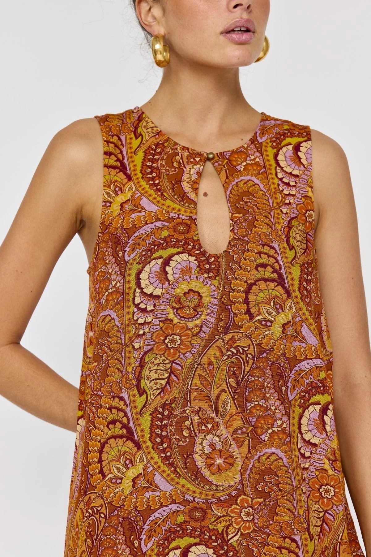 Mae Mini Dress ~ Wild Honey