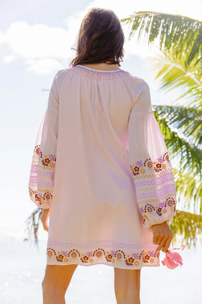 Iris Mini Dress ~ Petal