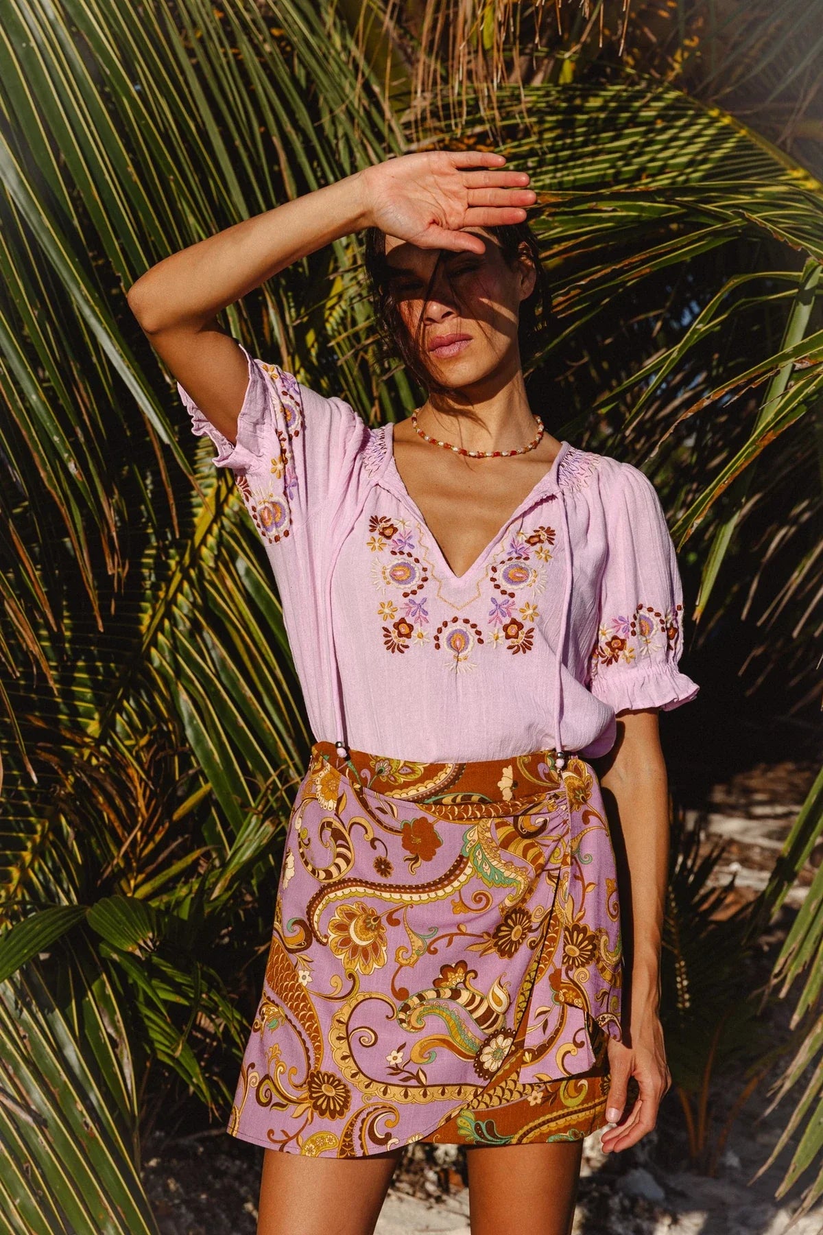 Lily Skirt ~ Mulberry