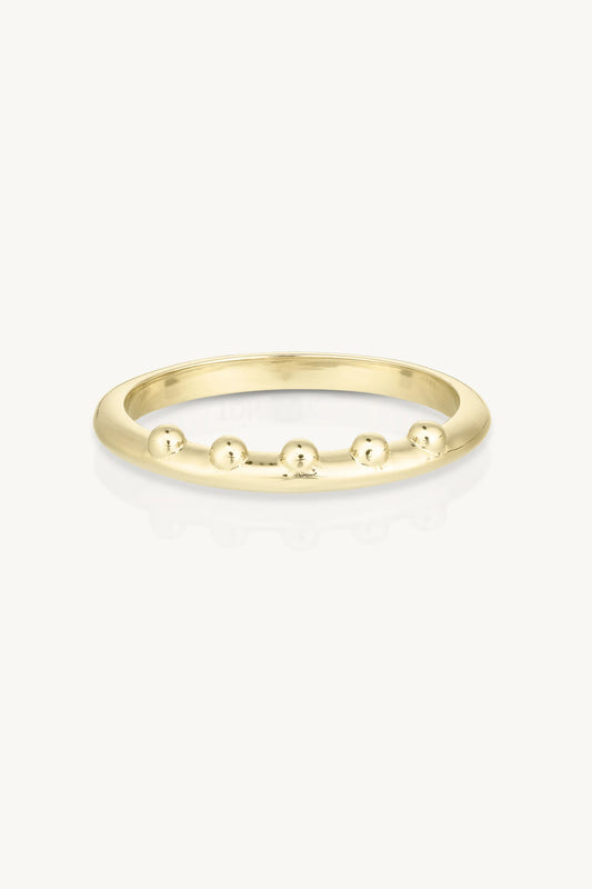 Noble Gold Stacking Ring ~ 7/M