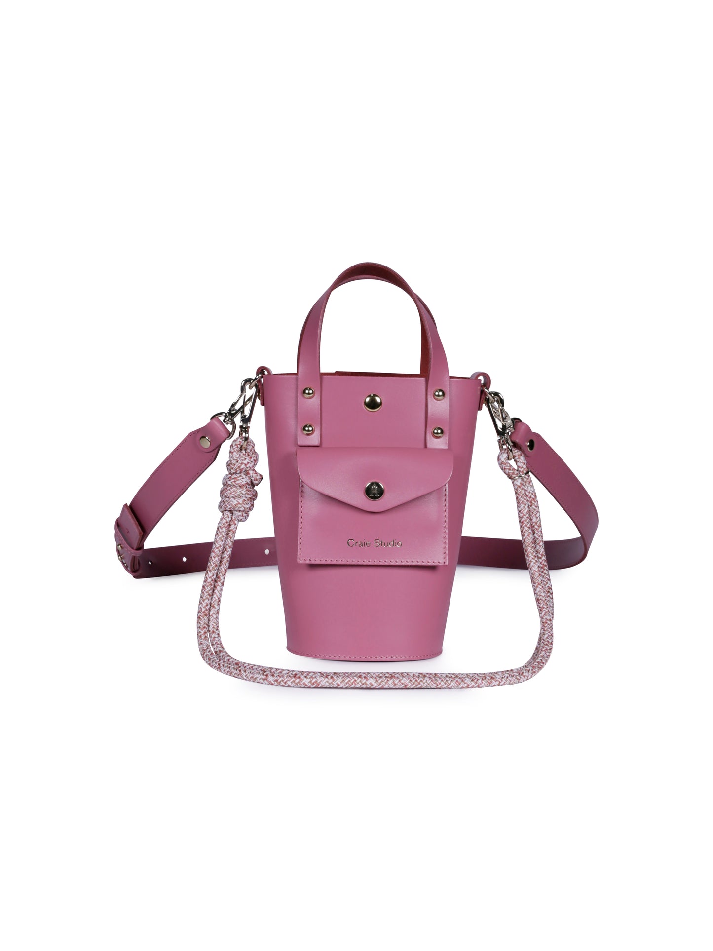 Nono Leather Bag ~ Blush