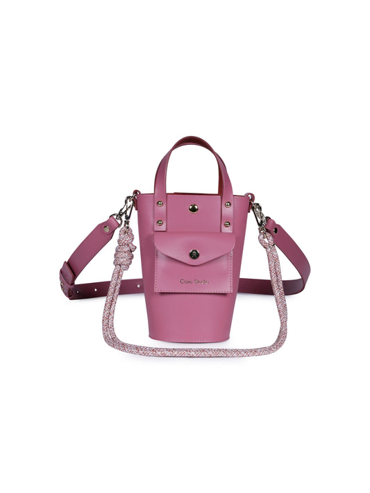 Nono Leather Bag ~ Blush