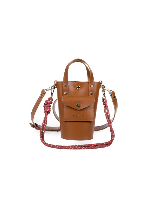 Nono Leather Bag ~ Tan