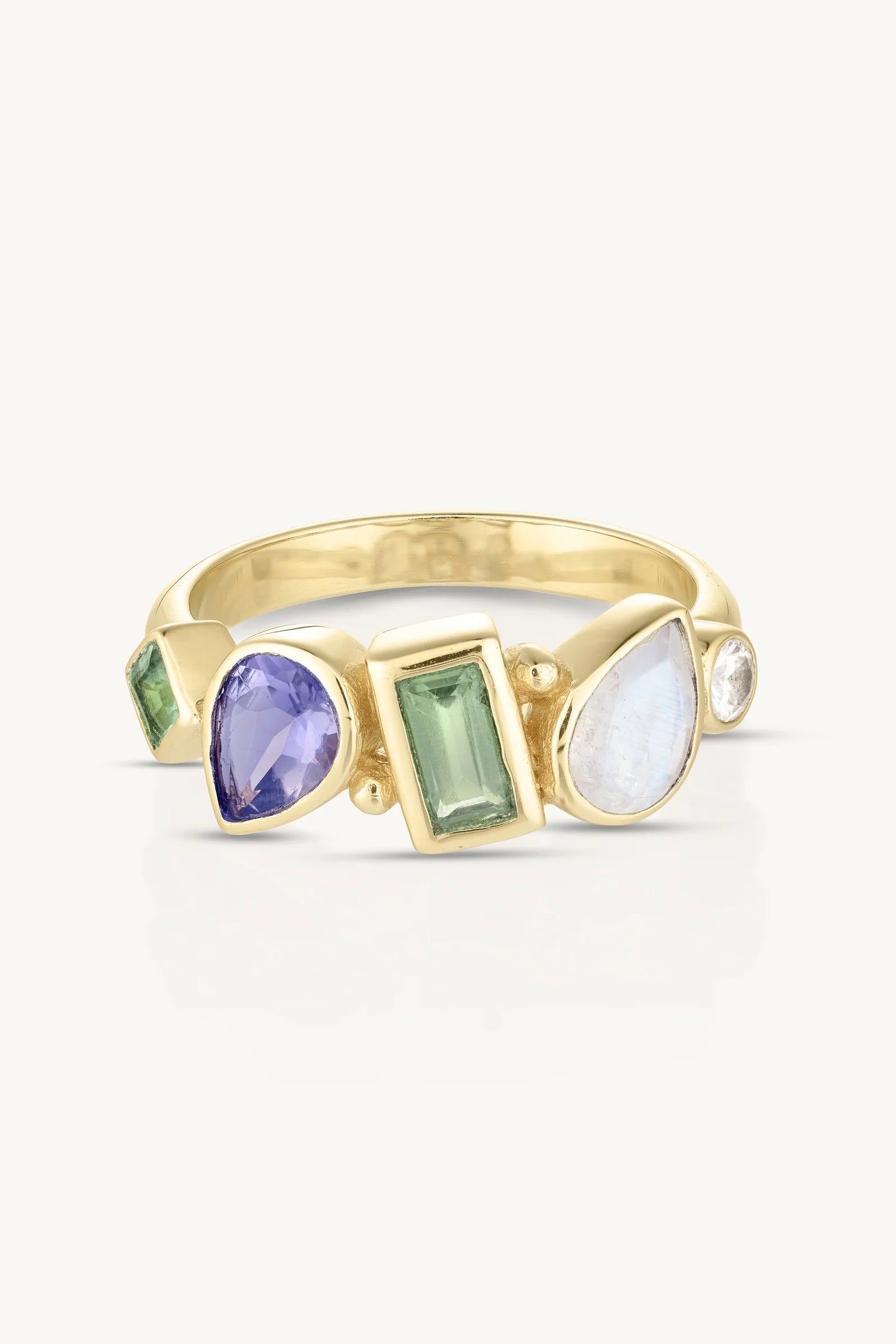 Nova Cluster Gold Ring 8/L