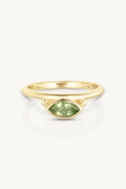 Nyra Marquise Apatite Gold Stacker ~ 8/L
