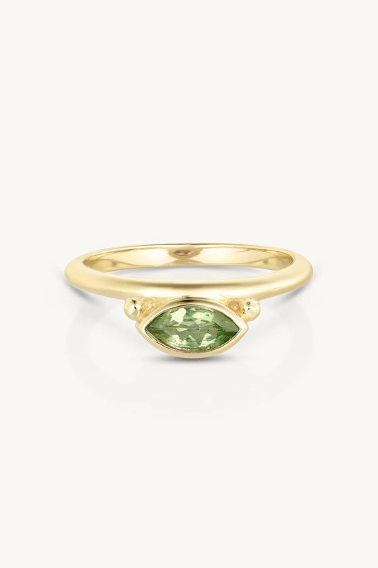 Nyra Marquise Apatite Gold Stacker ~ 8/L