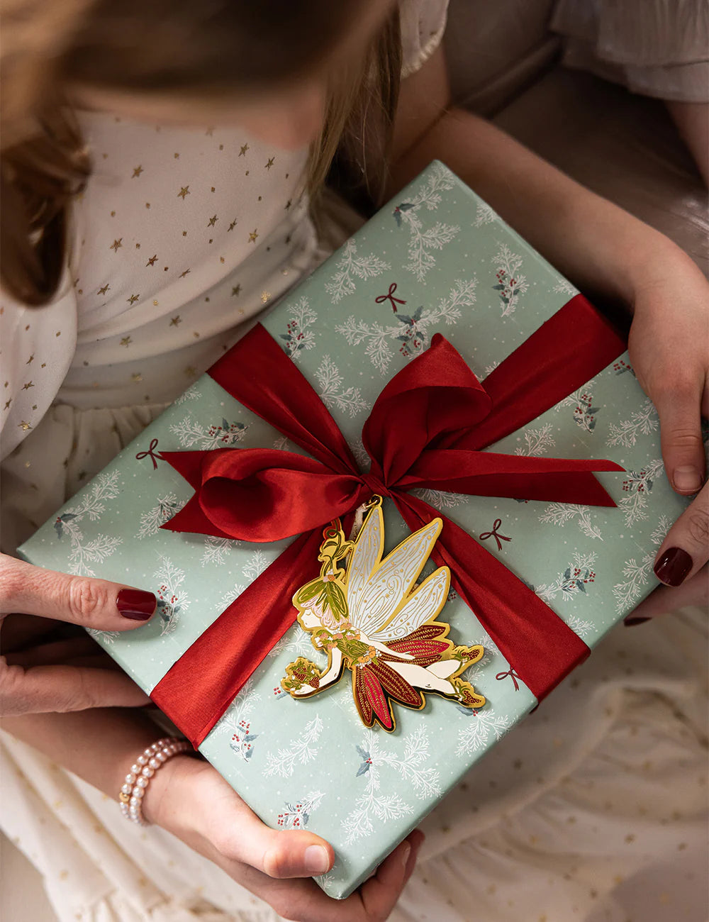 Fine Enamel Christmas Ornament - Sugar Plum Fairy