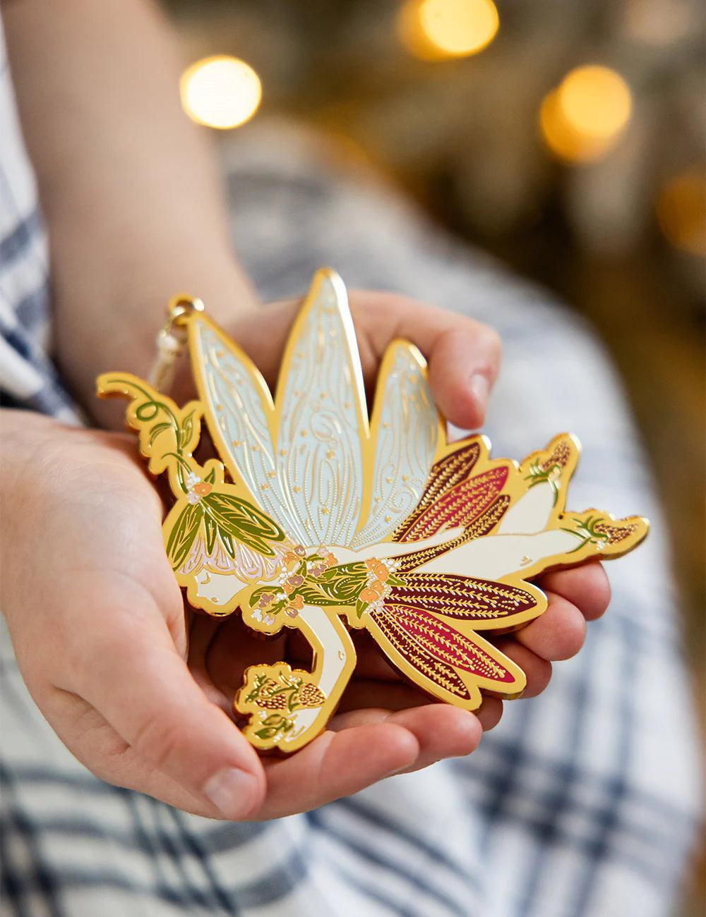 Fine Enamel Christmas Ornament - Sugar Plum Fairy