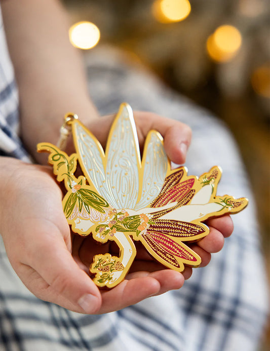 Fine Enamel Christmas Ornament - Sugar Plum Fairy