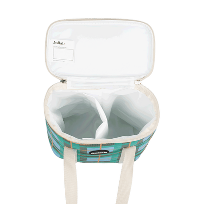 Wine Cooler Bag Ocean Check