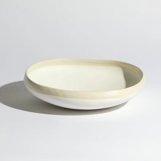 Organic Linen Bowl Medium Natural