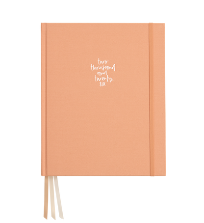 2026 Planner Grande Weekly Horizontal ~ Clementine