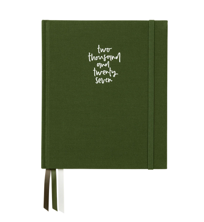 2027 Planner | Signature | Horizontal Weekly ~ Clover