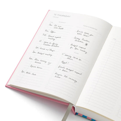 2026 A5 Daily Planner ~ Fresh Cherries
