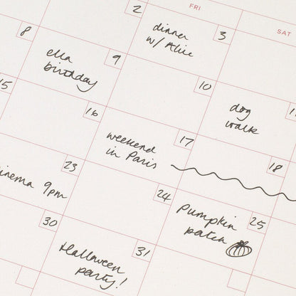 Picnic Productivity Monthly Planning Pad