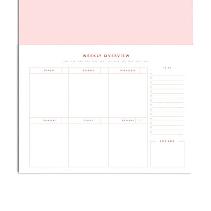 Growth - A5 Weekly Desk Planner - Multi
