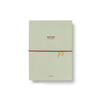 Moss And Ink Sage ~ PU Notebook