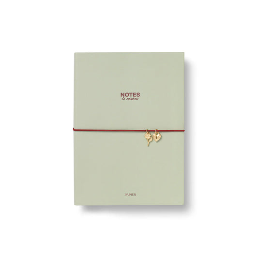 Moss And Ink Sage ~ PU Notebook