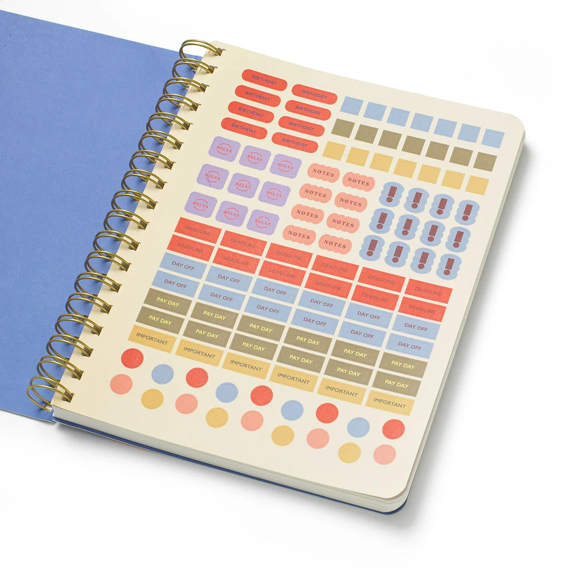 2027 Weekly Diary ~ Softcover Spiral Trellis
