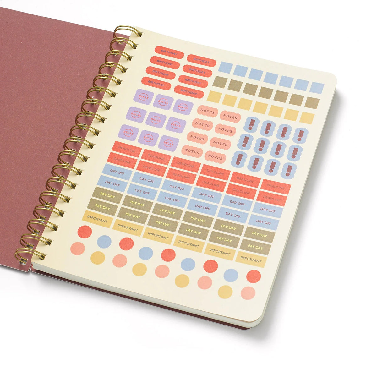 2027 Weekly Diary ~ Softcover Spiral Growing My Year