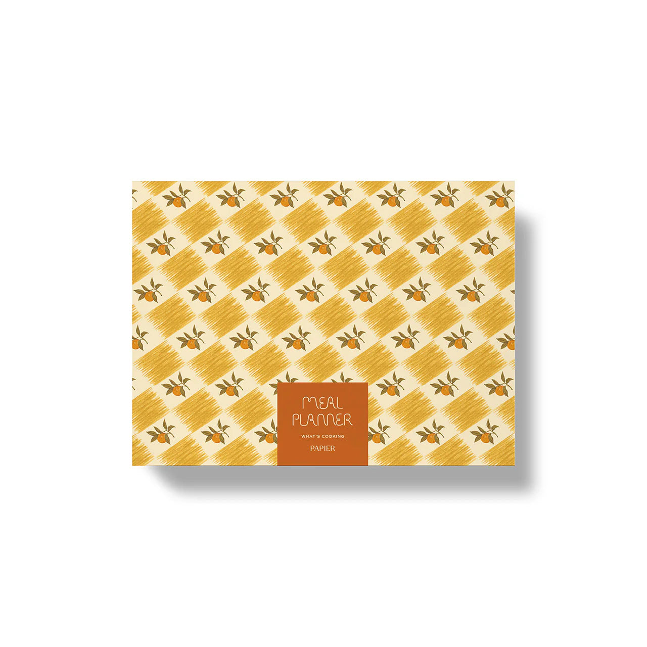 Orange Check Meal Planner