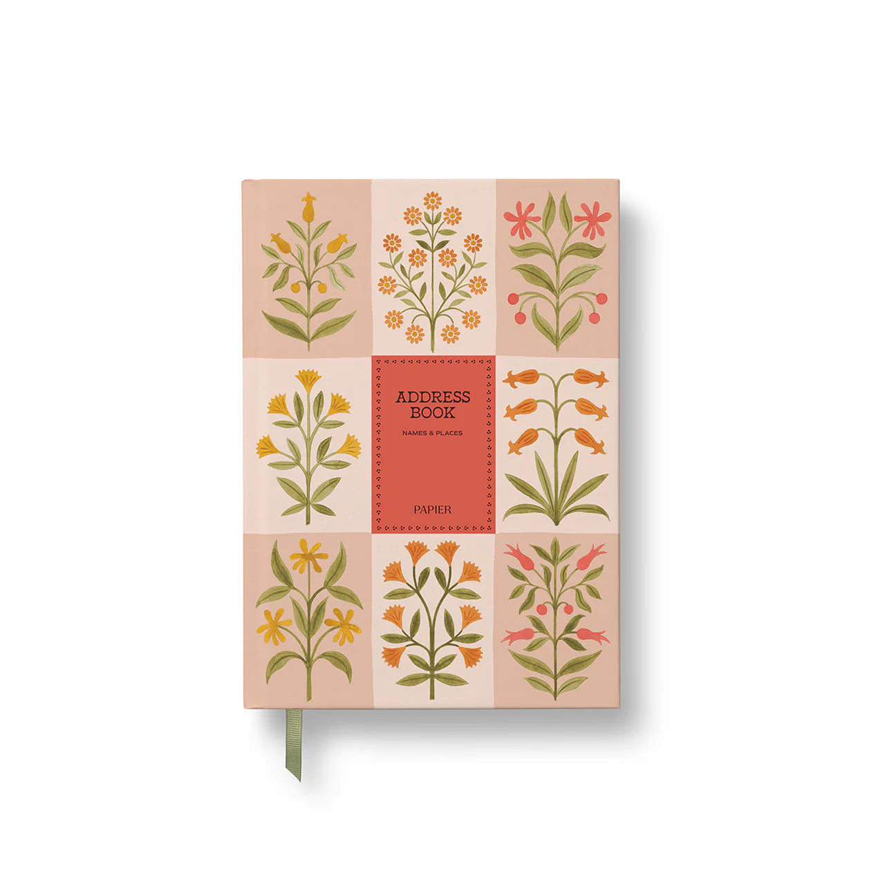 Address Book Floral Patchwork A5