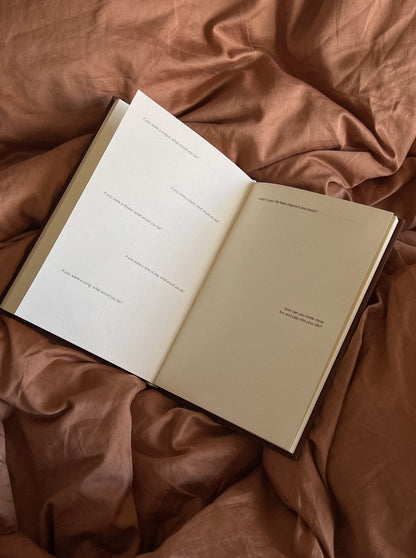Words Of Introspect Journal ~ Cream