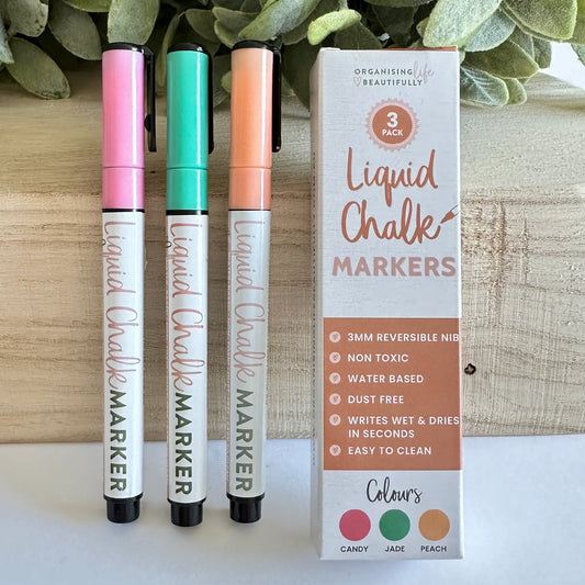 Liquid Chalk Markers - Mini 3 Pack