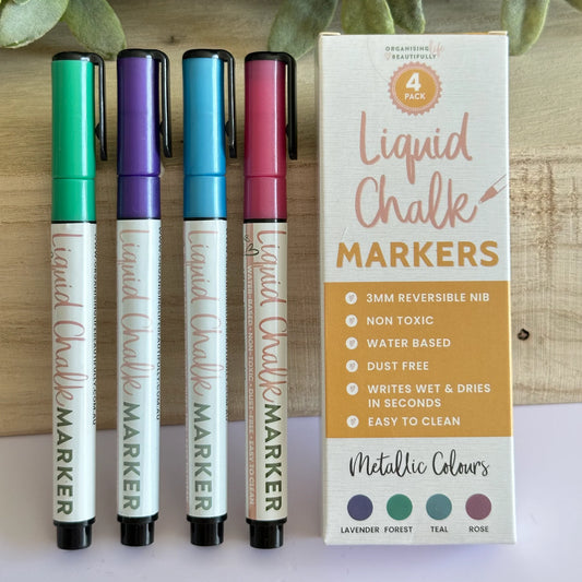Liquid Chalk Markers - 4 pack