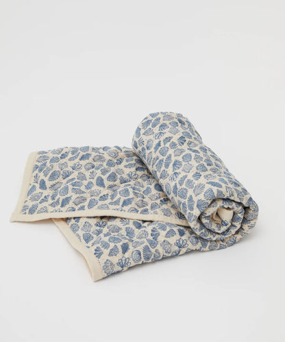 Shell Quilted Baby Blanket