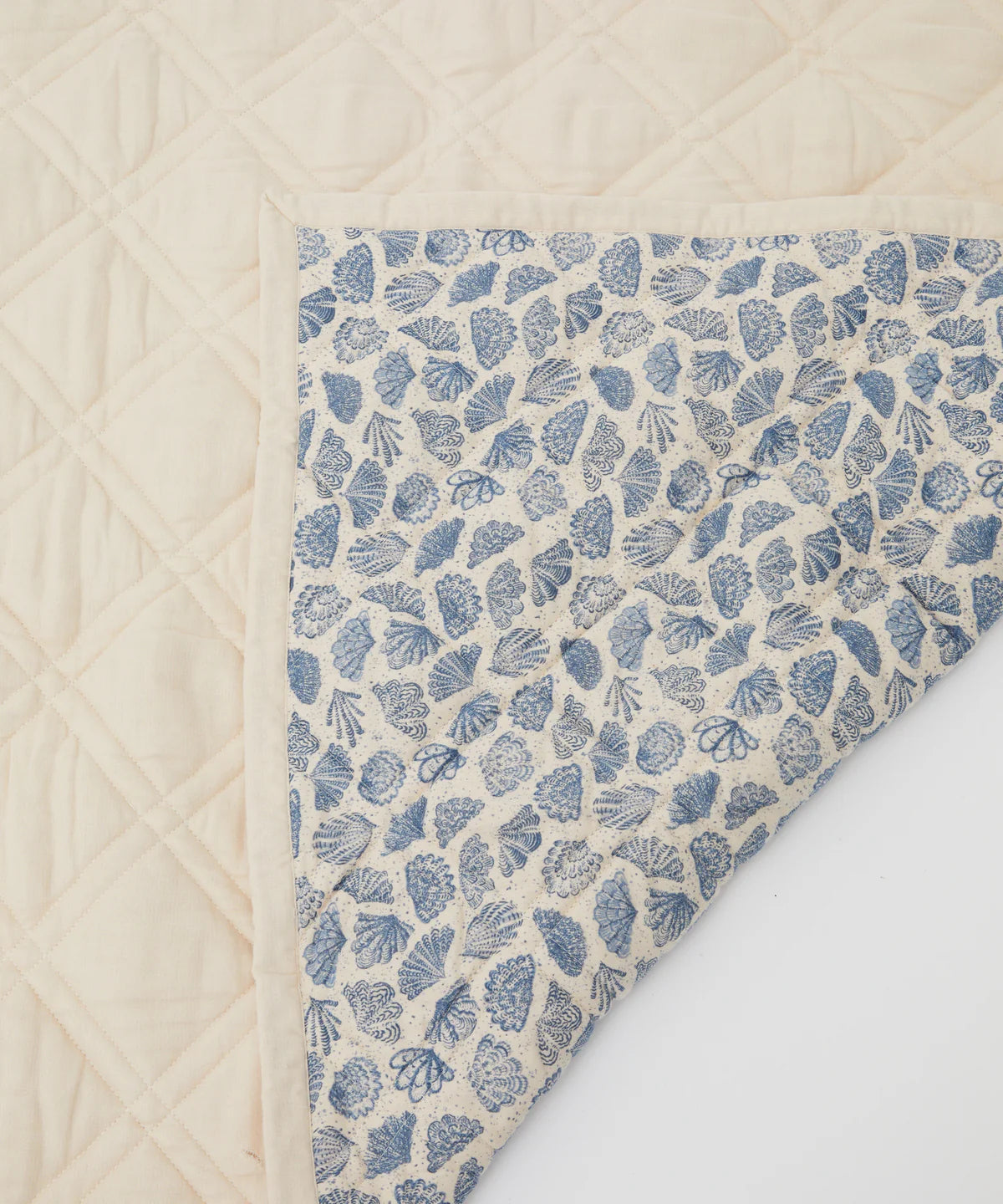 Shell Quilted Baby Blanket