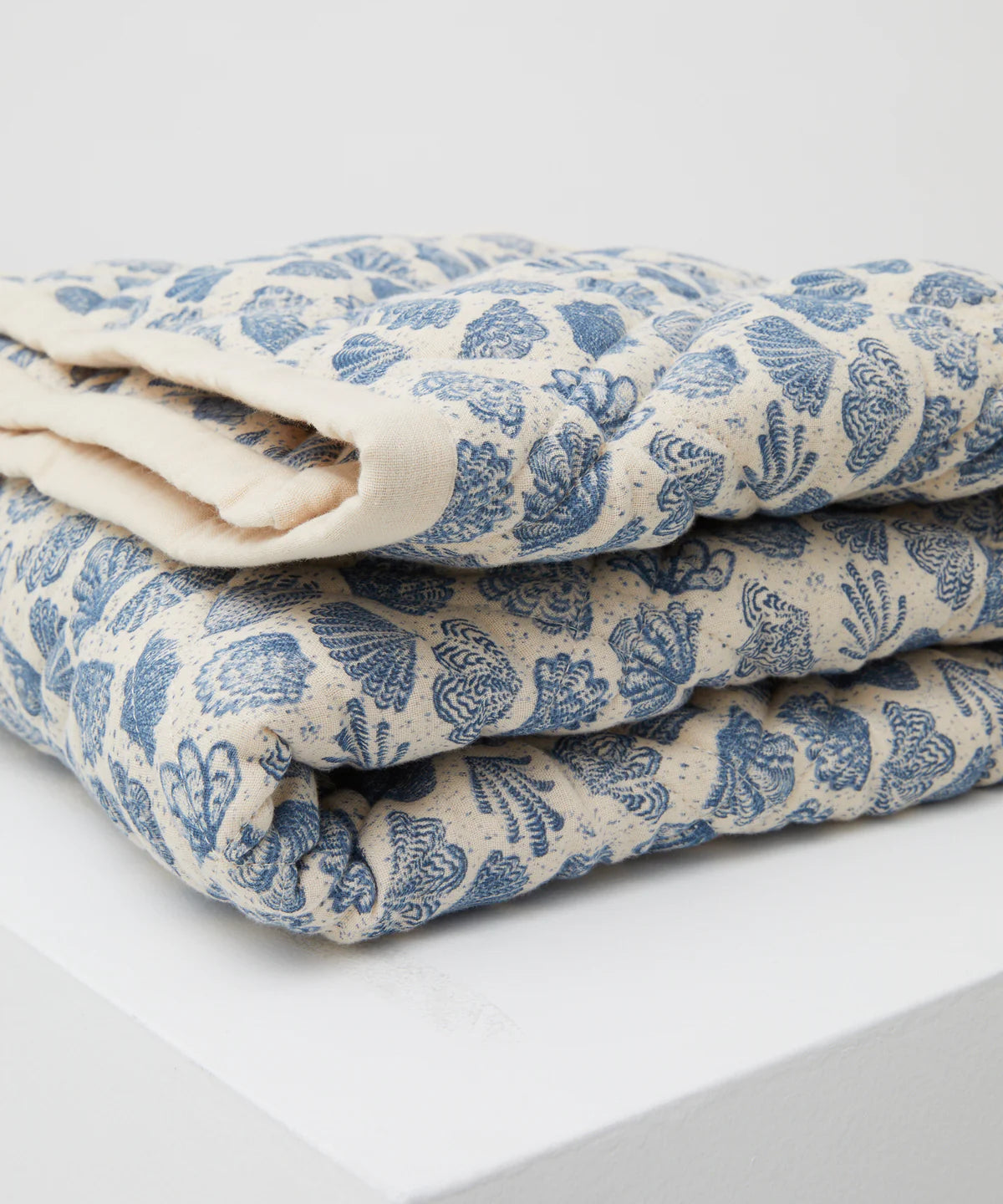 Shell Quilted Baby Blanket